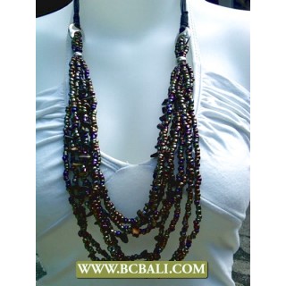 Mix Beading Layered Necklaces Fashion